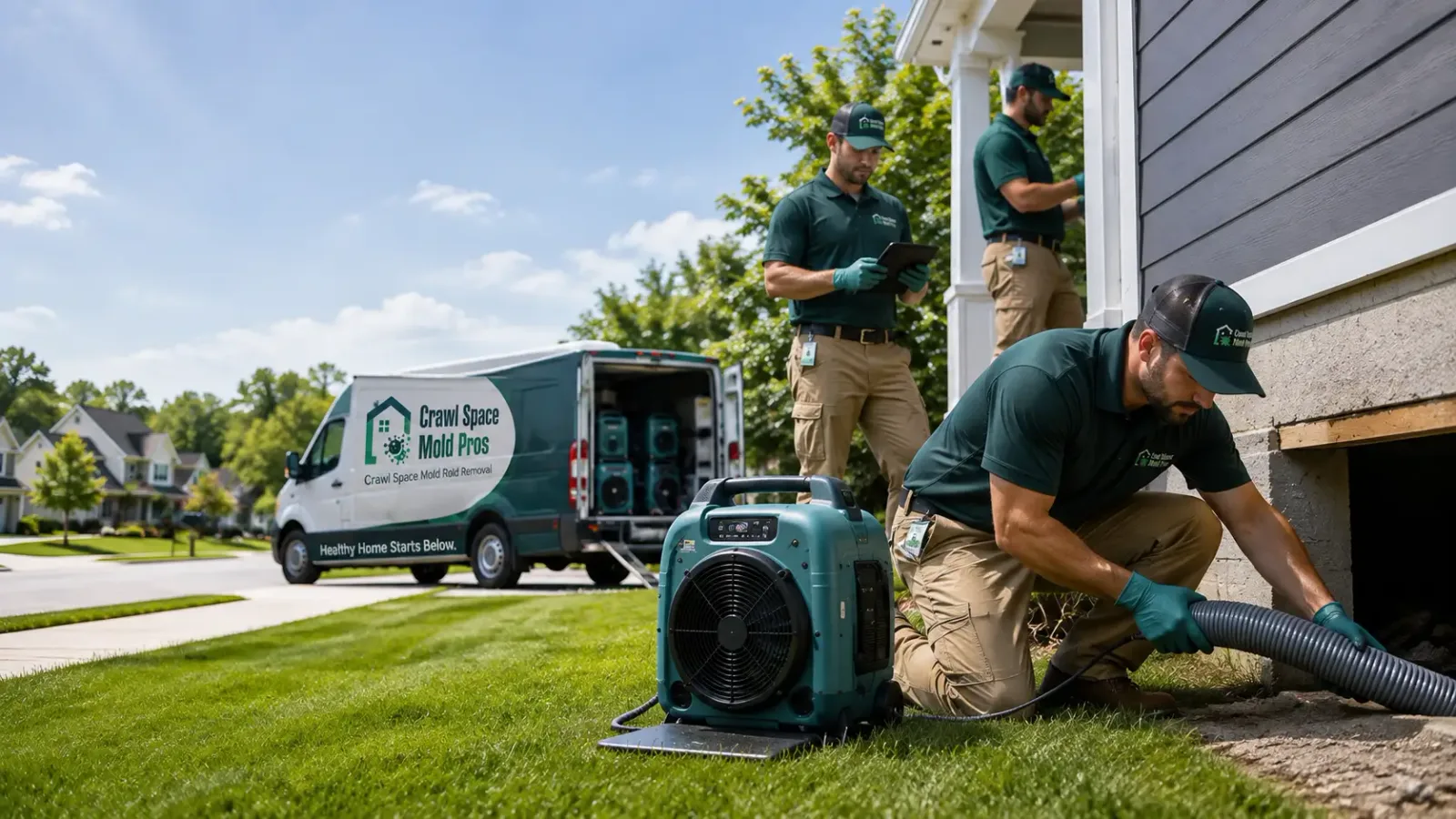 Crawl Space Mold Removal in Henderson, KY